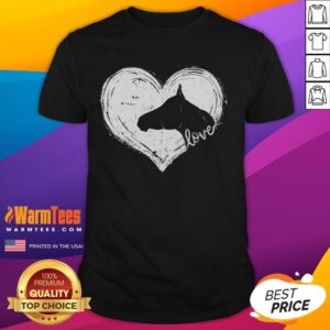 Cute Horse Heart Equestrian Horse Riding Horseback T-Shirt