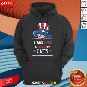 Alternative view of Cute I Want You To Vote For Cats Kamala Harris T-Shirt