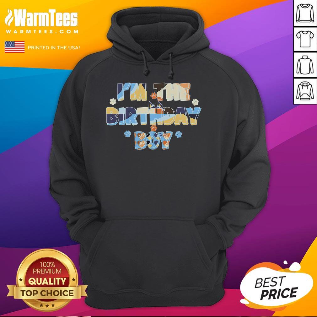 Cute I'm The Birthday Boy Bluey Dog T-Shirt - Image 2