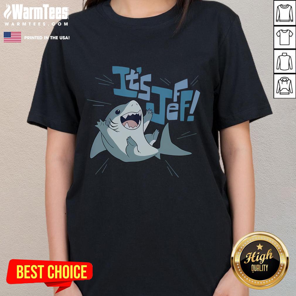 Cute It's Jeff The Landshark T-Shirt - Image 3