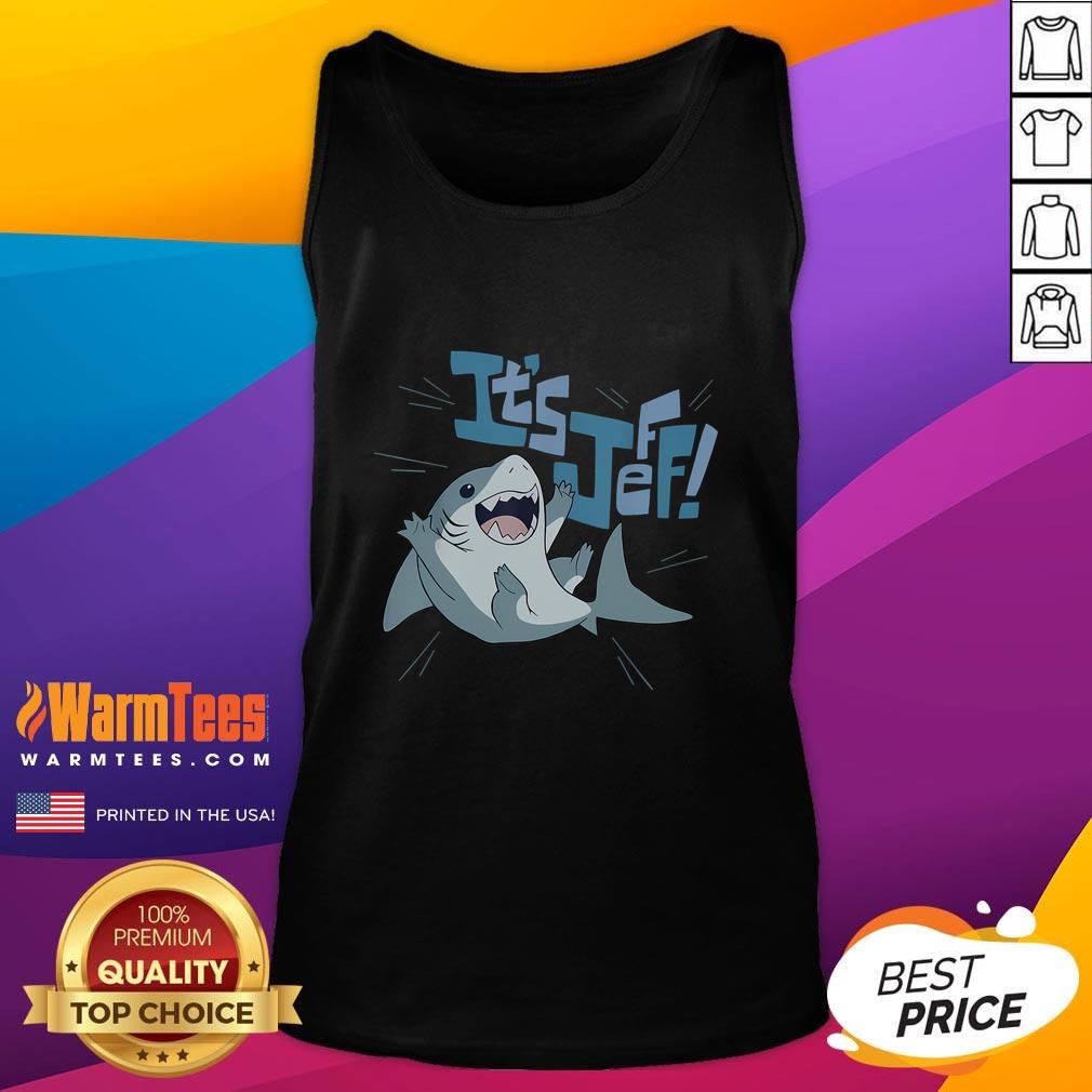 Cute It's Jeff The Landshark T-Shirt - Image 4