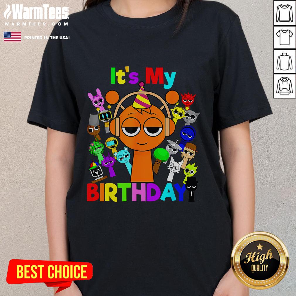 Cute It's My Birthday Sprun Ki Birthday T-Shirt - Image 3