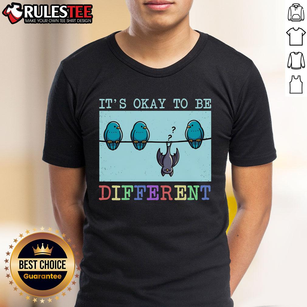 Cute It's Okay To Be Different Autism Awareness Support Warrior T-Shirt