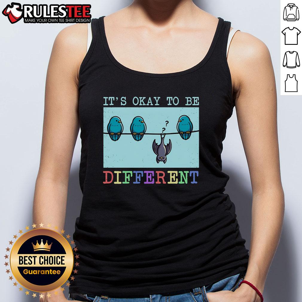 Cute It's Okay To Be Different Autism Awareness Support Warrior T-Shirt - Image 4