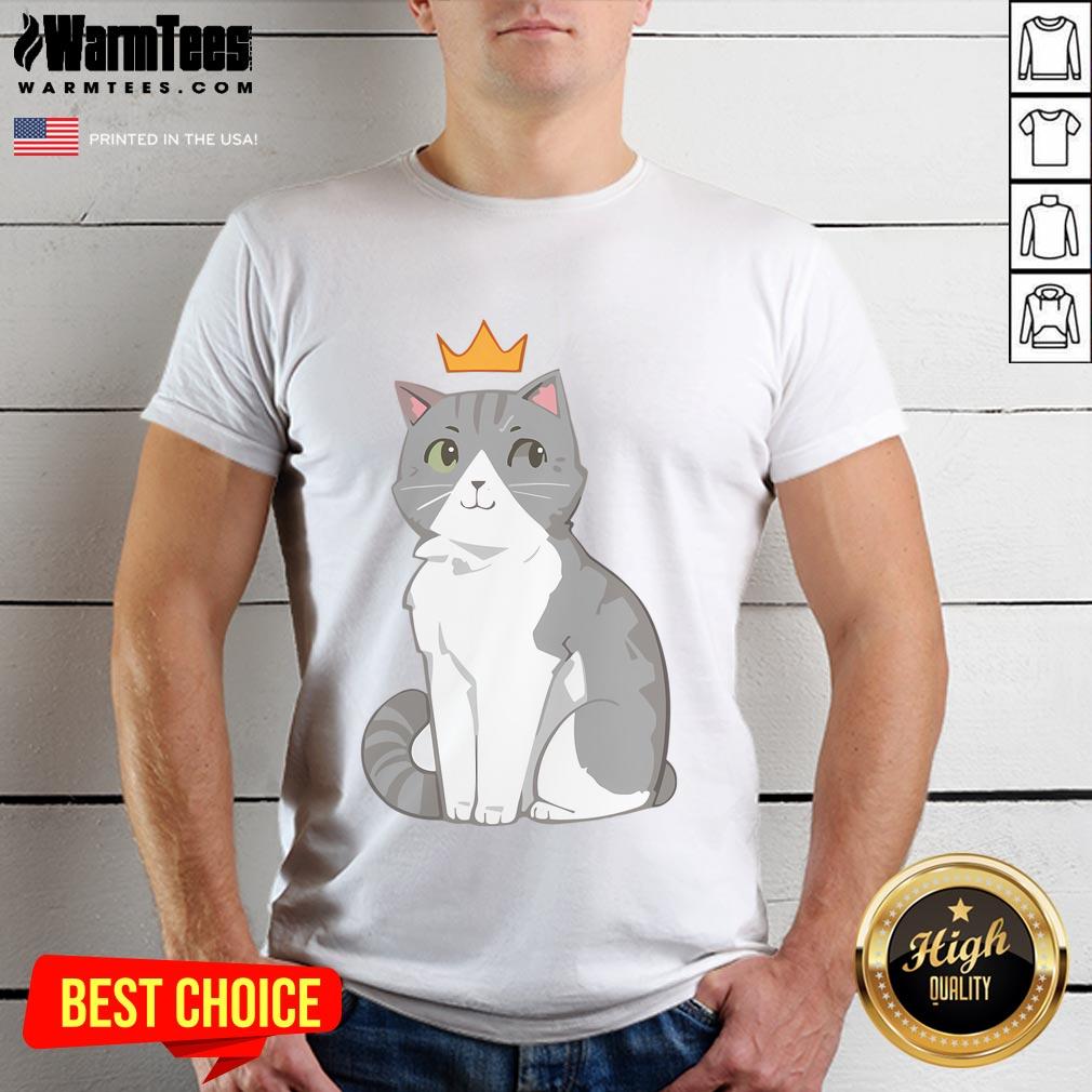 Cute Jellie King Cat T-Shirt