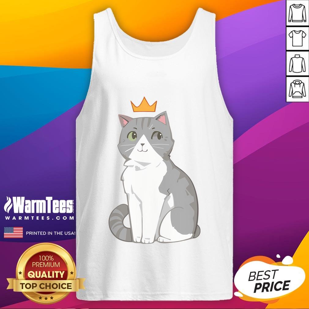 Cute Jellie King Cat T-Shirt - Image 4