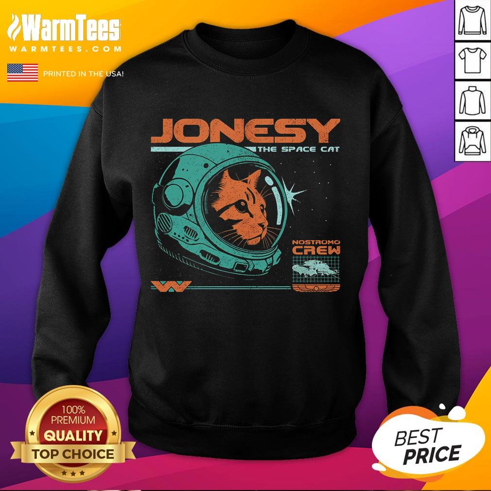 Cute Jonesy The Space Cat T-Shirt - Image 5