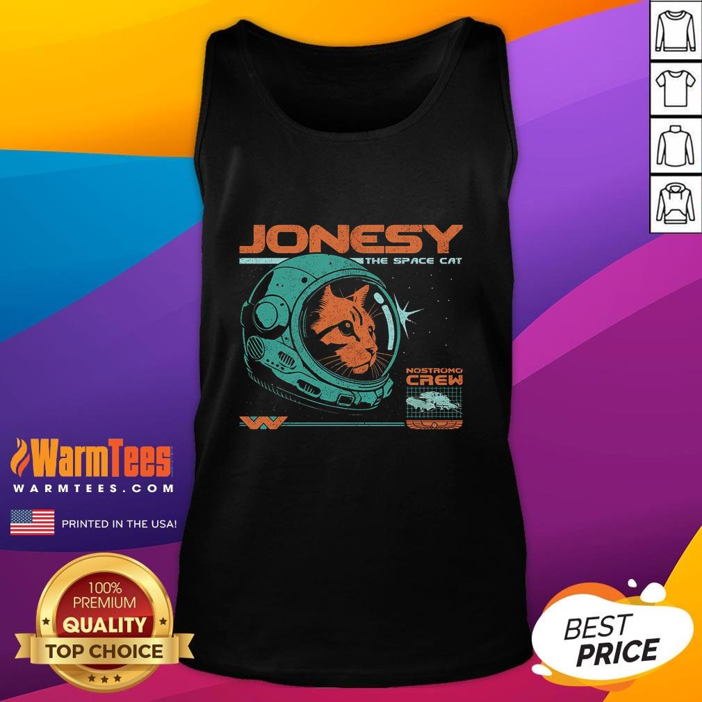Cute Jonesy The Space Cat T-Shirt - Image 4