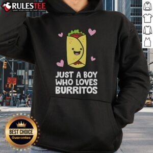 Alternative view of Cute Just A Boy Who Loves Burritos T-Shirt
