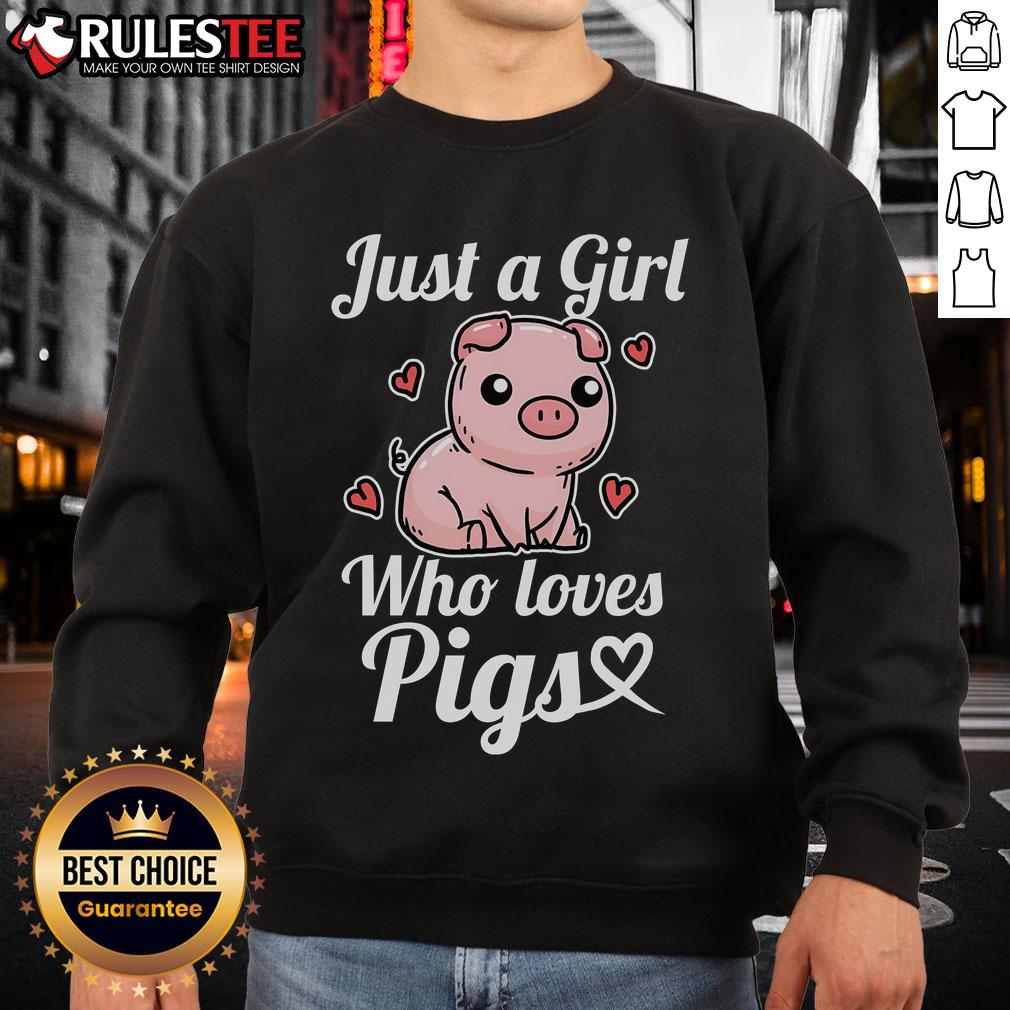 Cute Just A Who Loves Pigs T-Shirt - Image 5