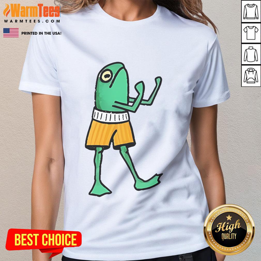 Cute K45ink Frog Boxer T-Shirt - Image 3