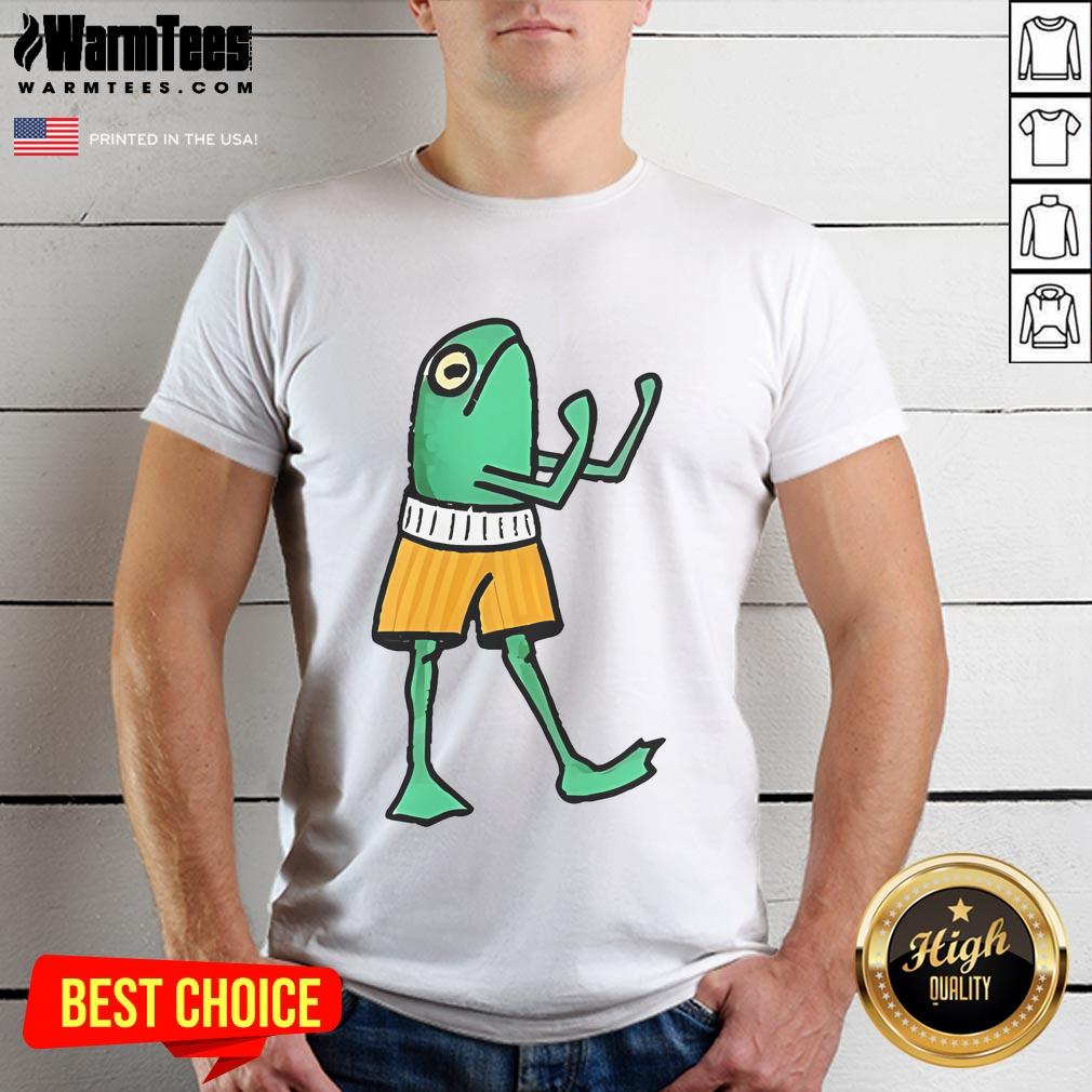 Cute K45ink Frog Boxer T-Shirt