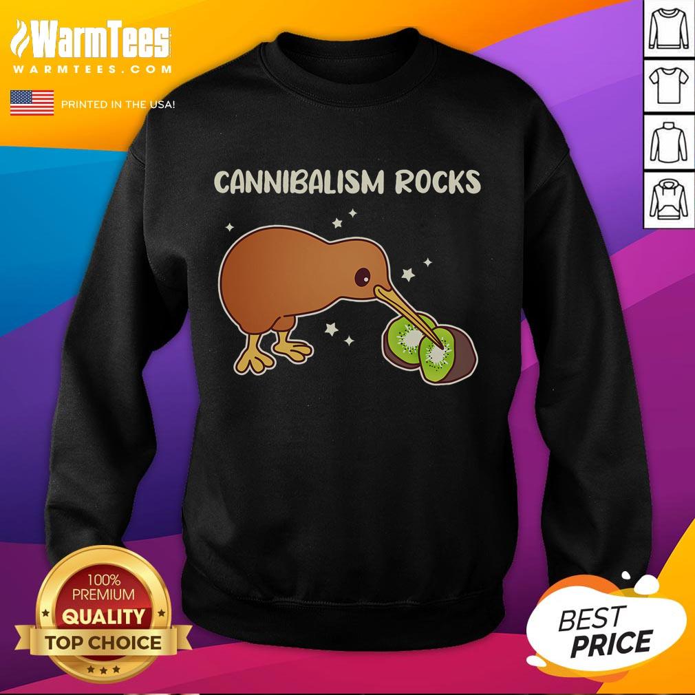 Cute Kiwi Eating Kiwi Sarcastic Kawaii Kiwi Lover T-Shirt - Image 5