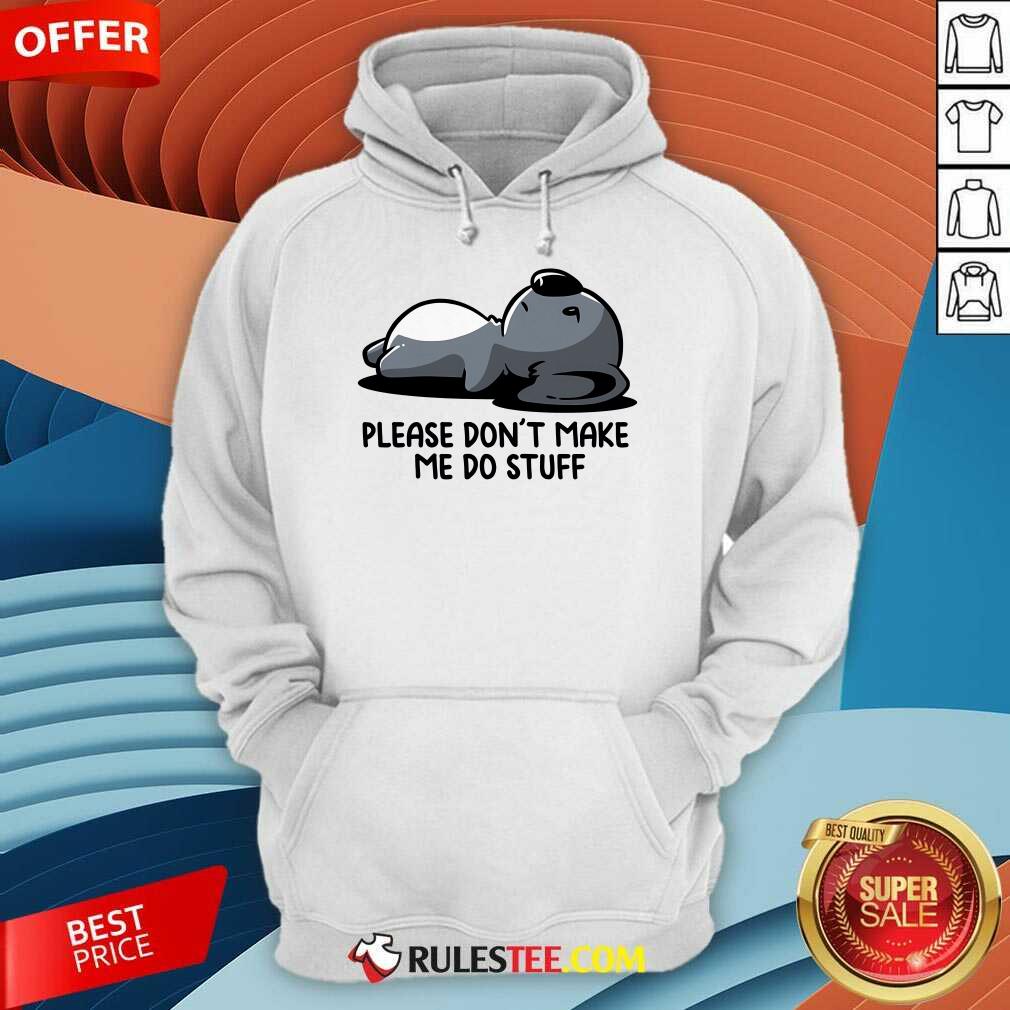 Cute Koala Please Don't Make Me Do Stuff T-Shirt - Image 5