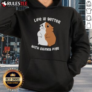 Alternative view of Cute Life Is Better With A Guinea Pig T-Shirt
