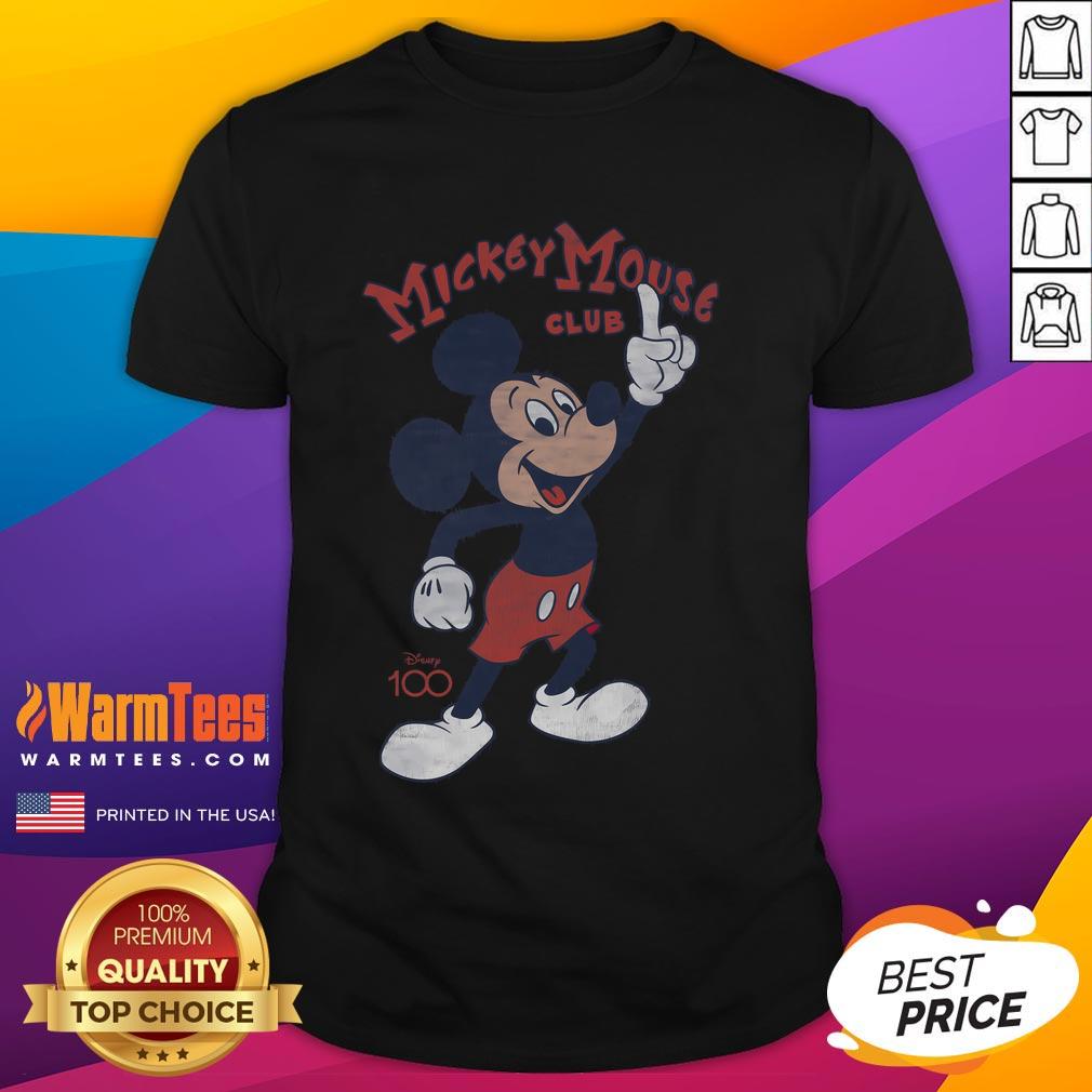 Cute Mickey Mouse Club Disney 100 T-Shirt