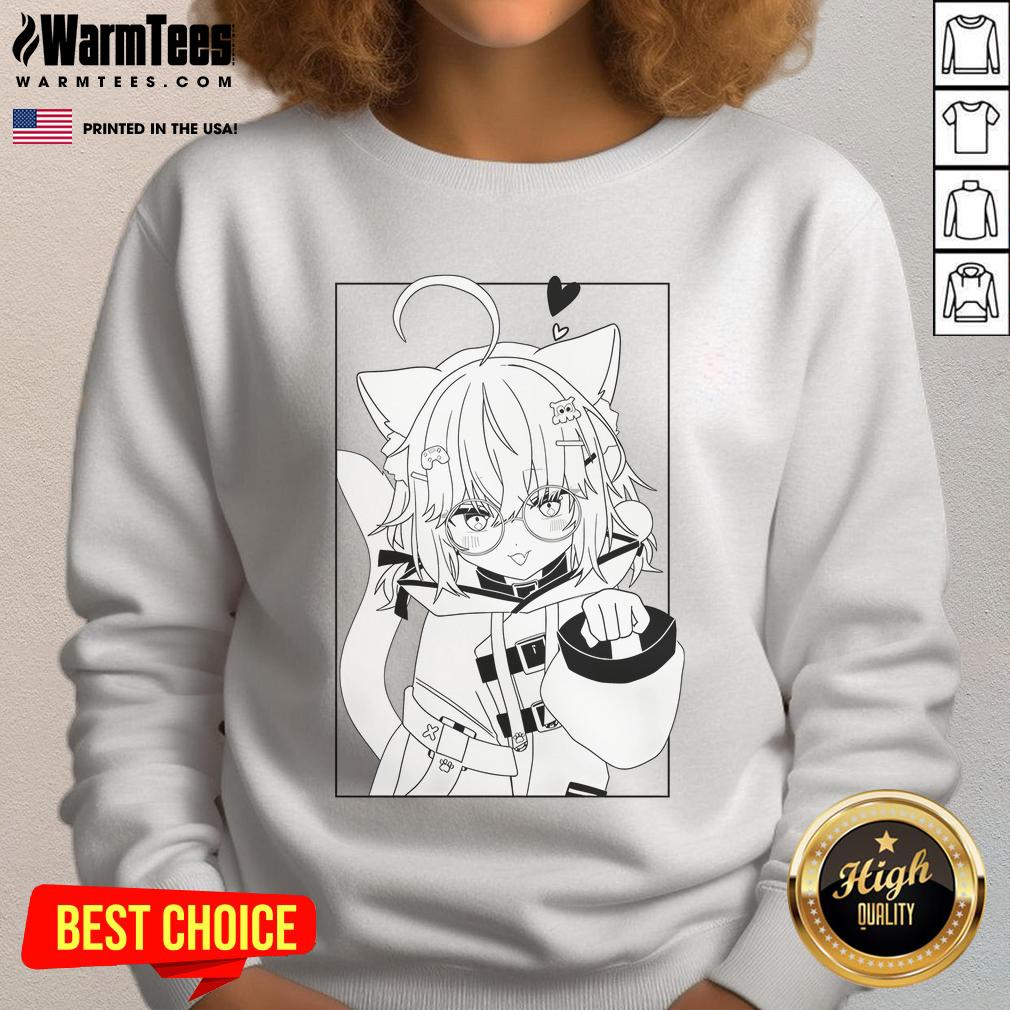 Cute MinikoMew Nya Vtuber T-Shirt - Image 5