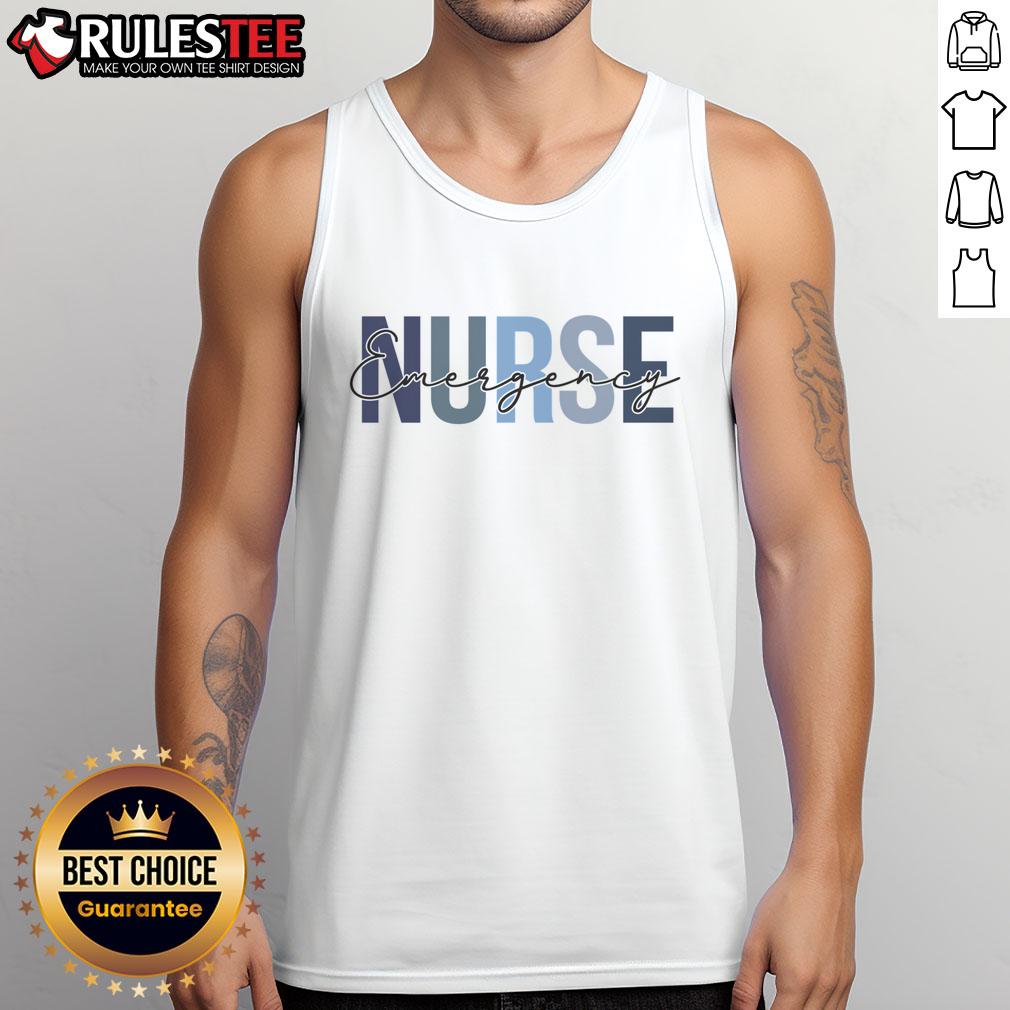 Cute Nurse Retro Emergency Nurse T-Shirt - Image 4