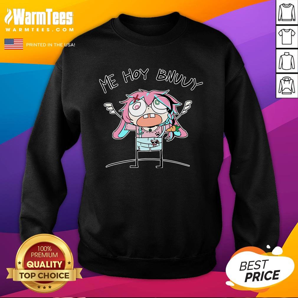 Cute Okuno Colored Doodle Me Hoy Bnuuy T-Shirt - Image 4