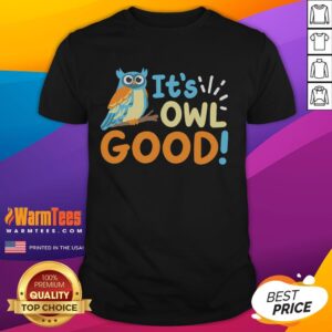 Cute Owl Owls It's Owl Good T-Shirt