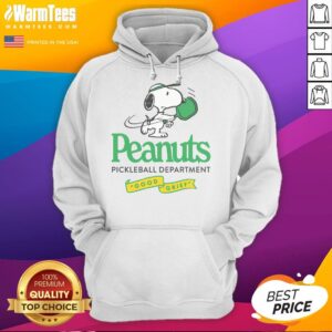 Alternative view of Cute Peanuts Pickleball Department Comfort Colors T-Shirt