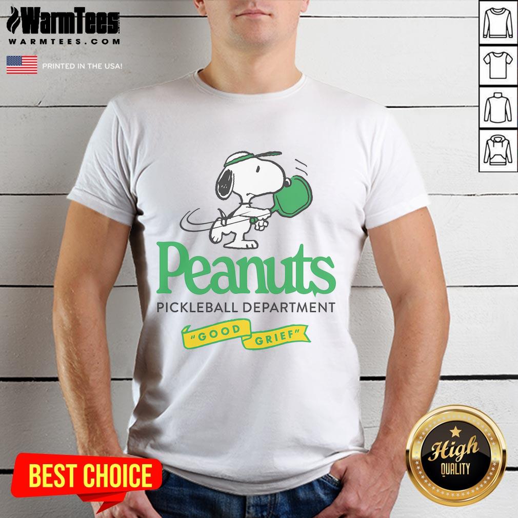 Cute Peanuts Pickleball Department Comfort Colors T-Shirt