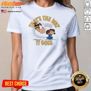Alternative view of Cute Peanuts That's The Way It Goes T-Shirt