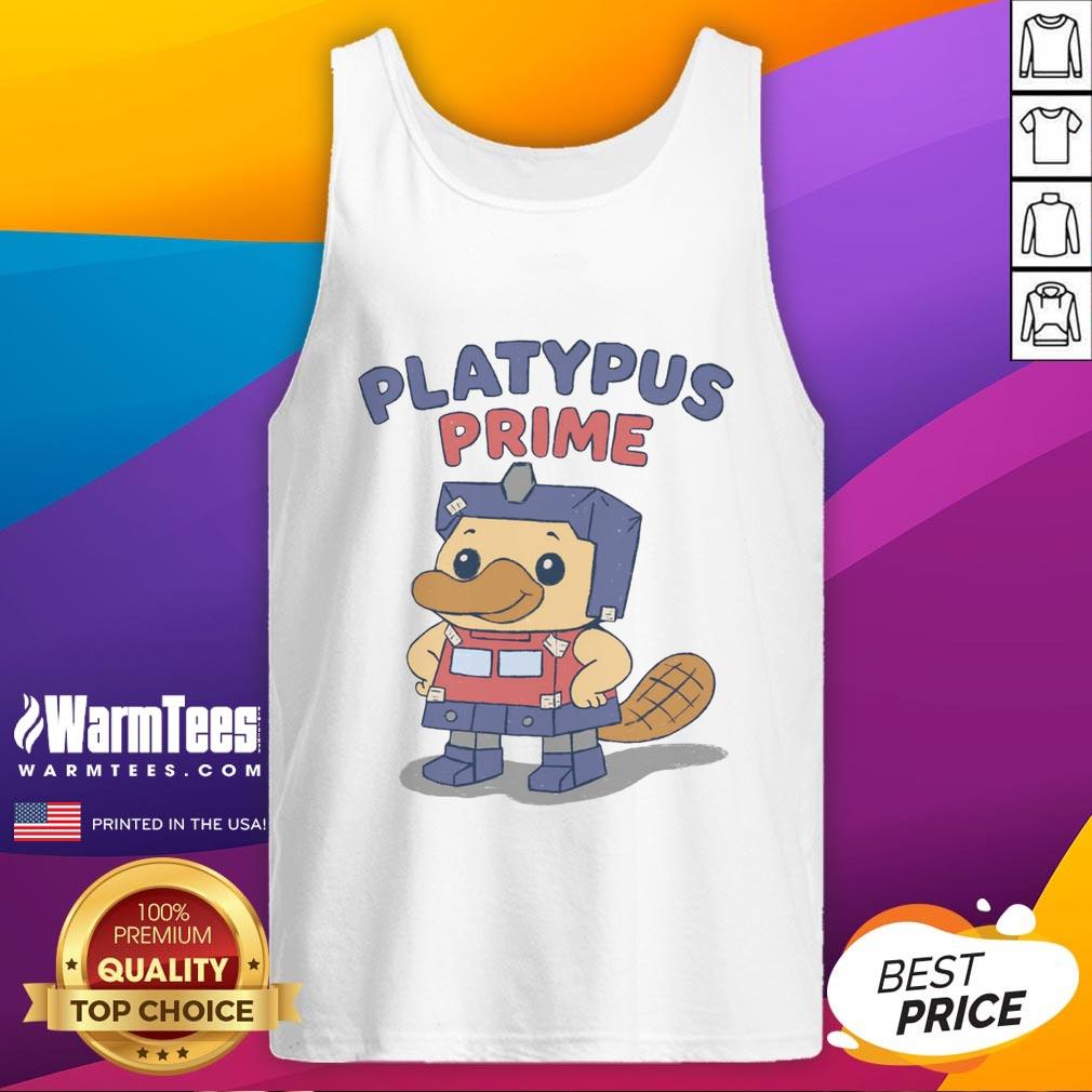 Cute Platypus Prime Funny T-Shirt - Image 4