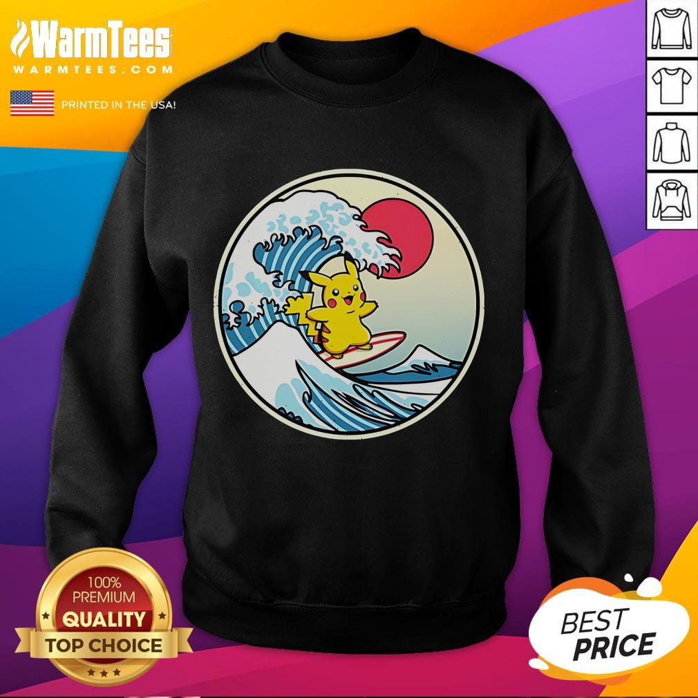 Cute Pokémon Pikachu Thunder Wave Cute T-Shirt - Image 5