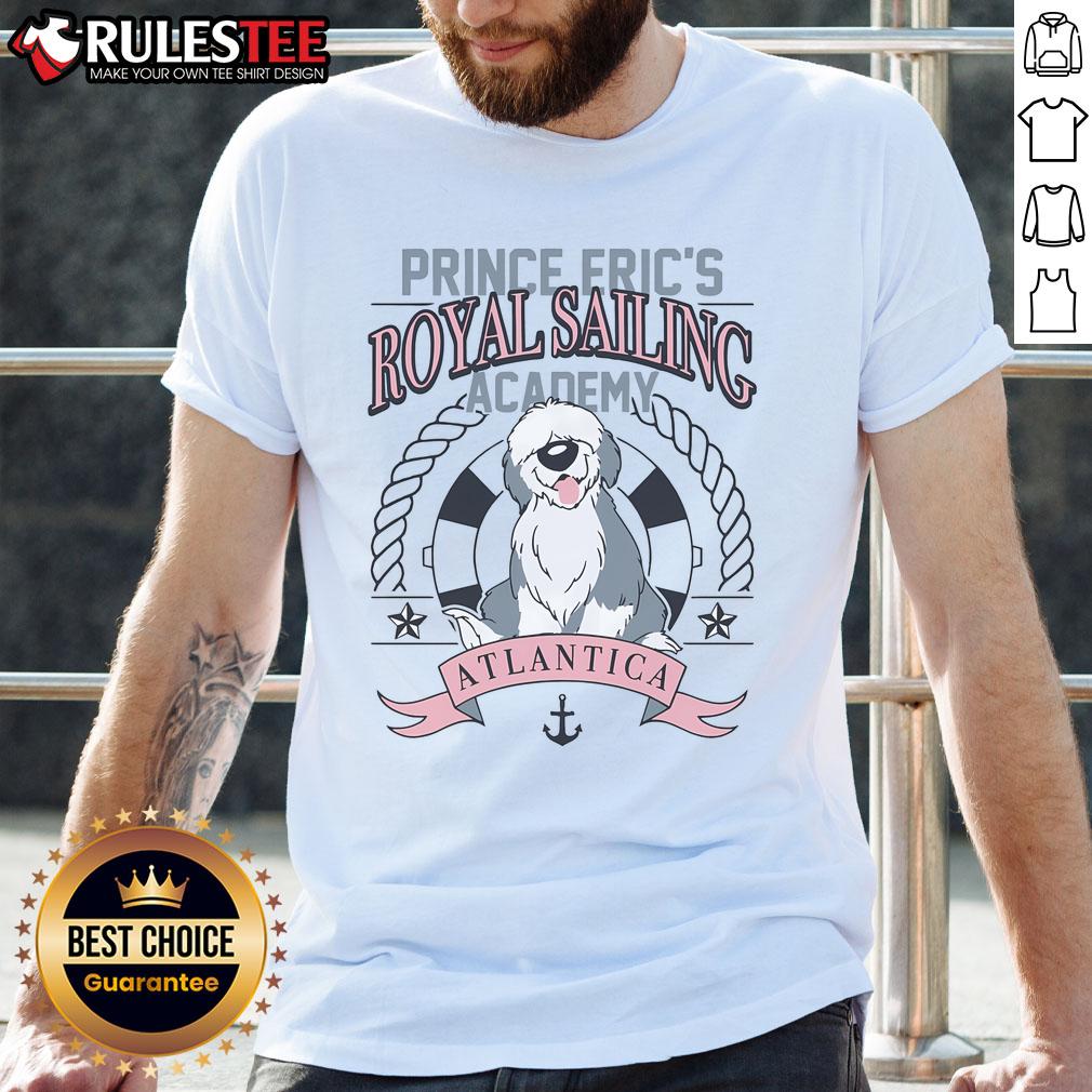 Cute Prince Eric's Royal Sailing Academy The Little Mermaid T-Shirt
