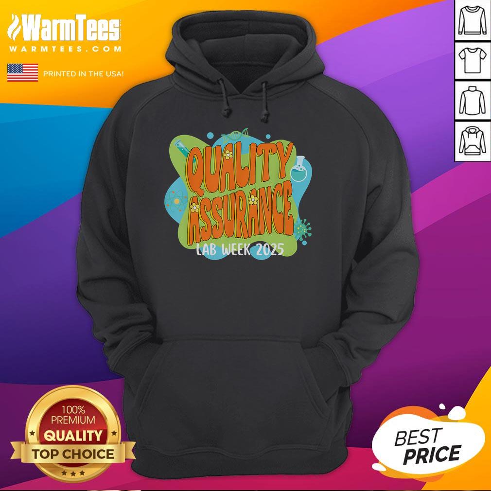 Cute Quality Assurance Lab Scientist Retro Lab Week 2025 T-Shirt - Image 2