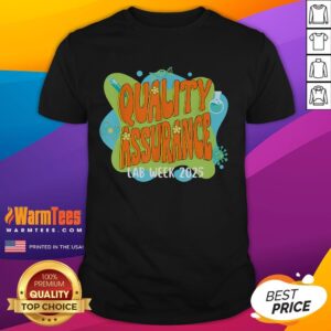 Cute Quality Assurance Lab Scientist Retro Lab Week 2025 T-Shirt