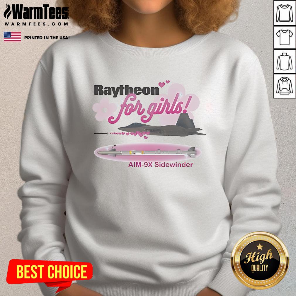 Cute Raytheon For Girls Aim 9x Sidewinder T-Shirt - Image 5