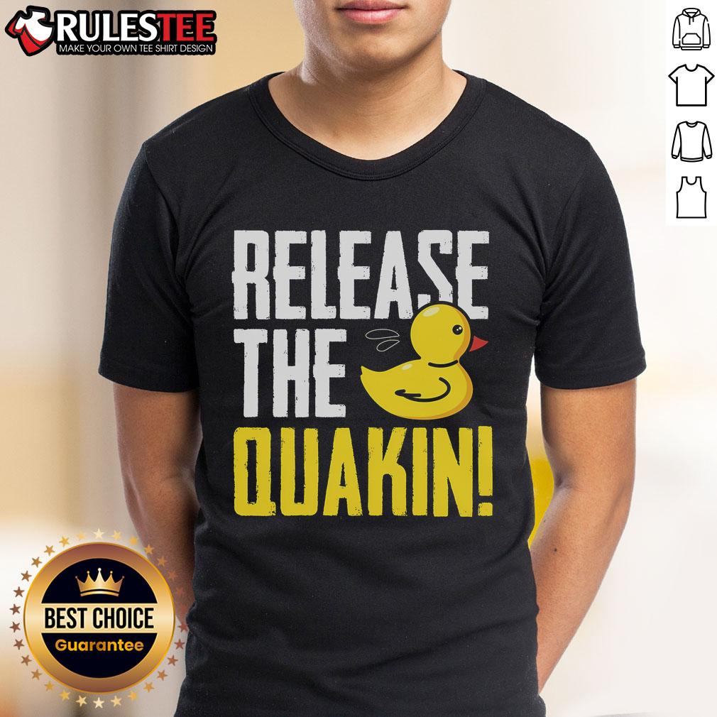 Cute Release The Quackin Rubber Duck T-Shirt