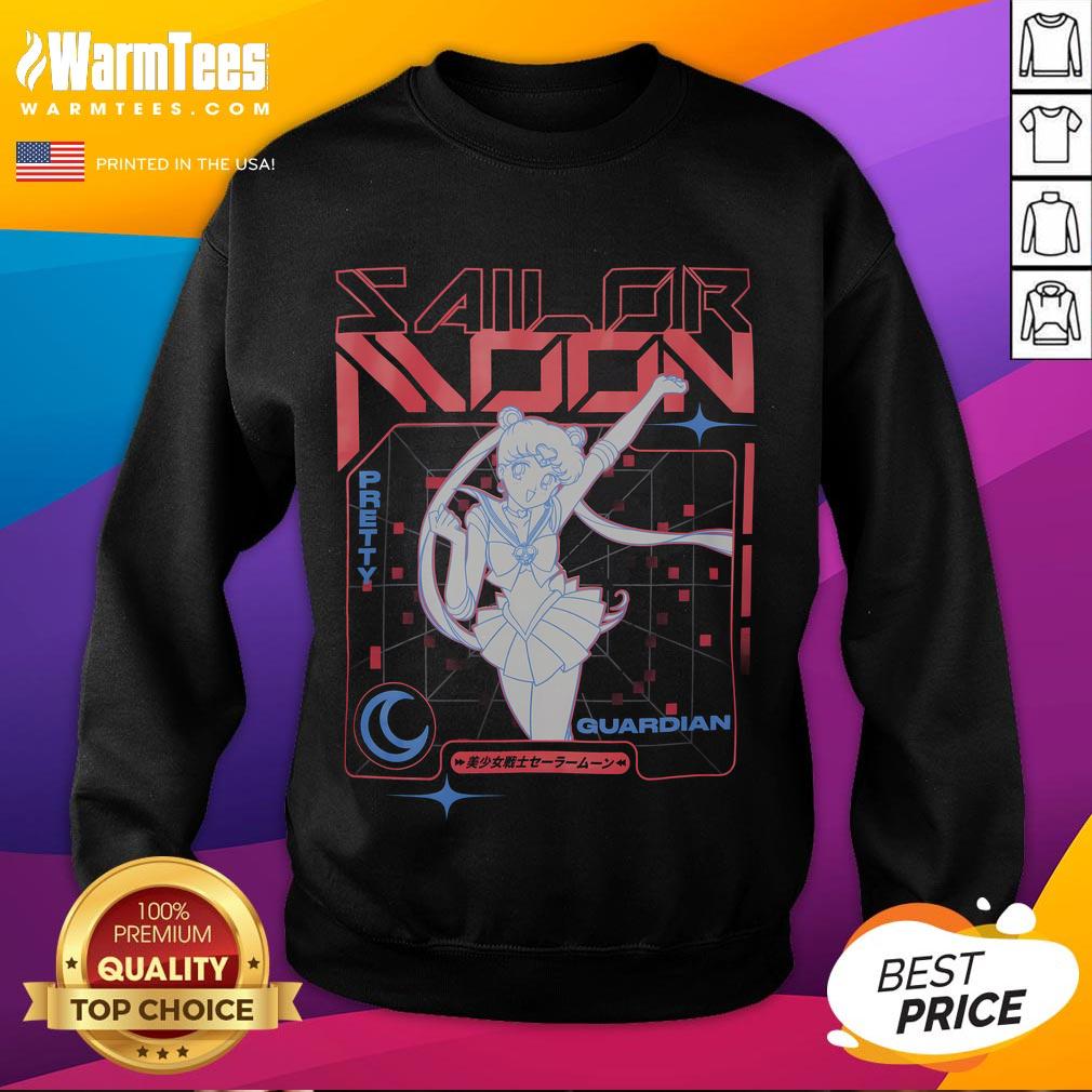 Cute Sailor Moon Pretty Guardian S Vaporwave T-Shirt - Image 5