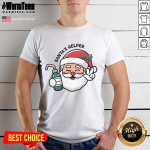 Cute Santa's Helper Christmas Holiday Xmas T-Shirt