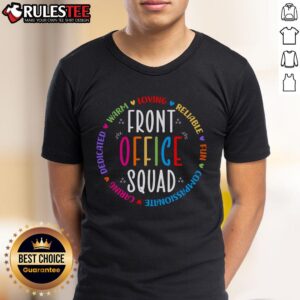 Cute School Secretary Admin Appreciation Front Office Squad T-Shirt