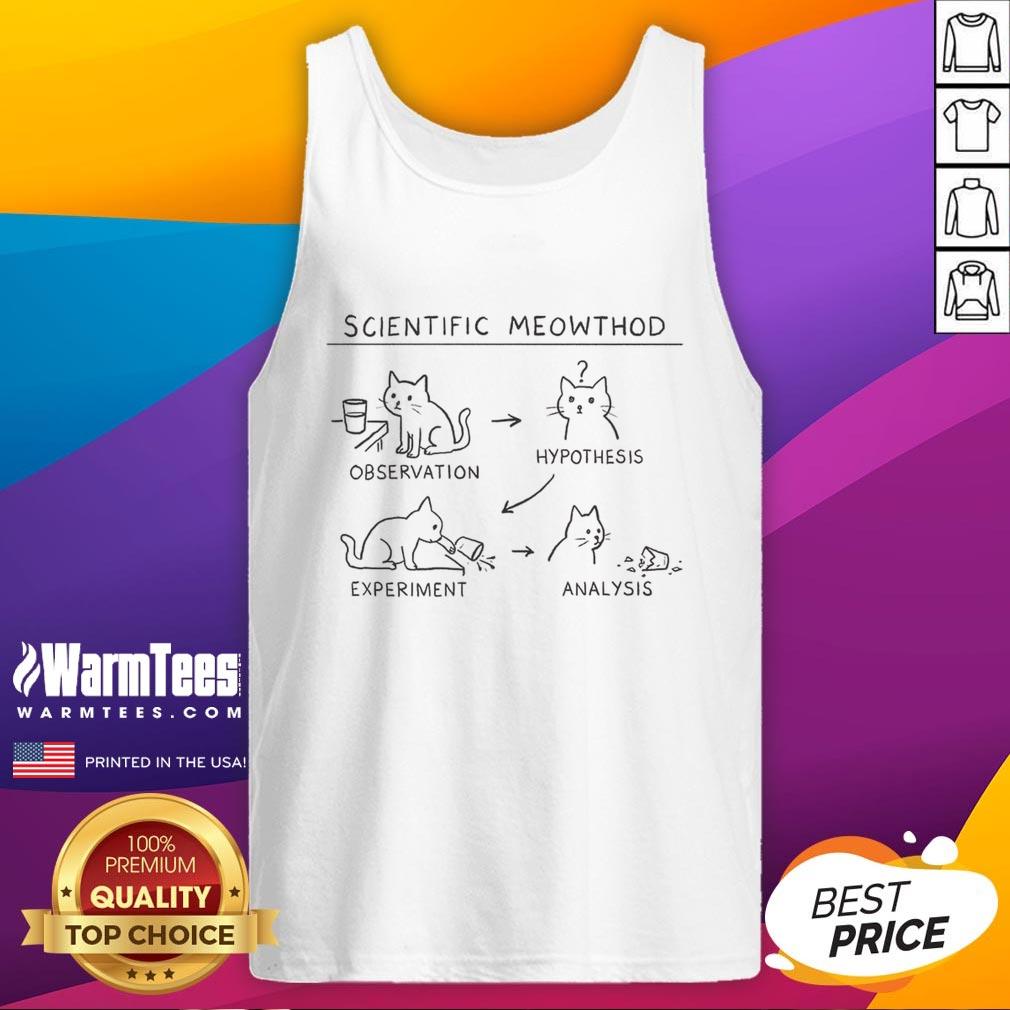 Cute Scientific Meowthod Funny T-Shirt - Image 4