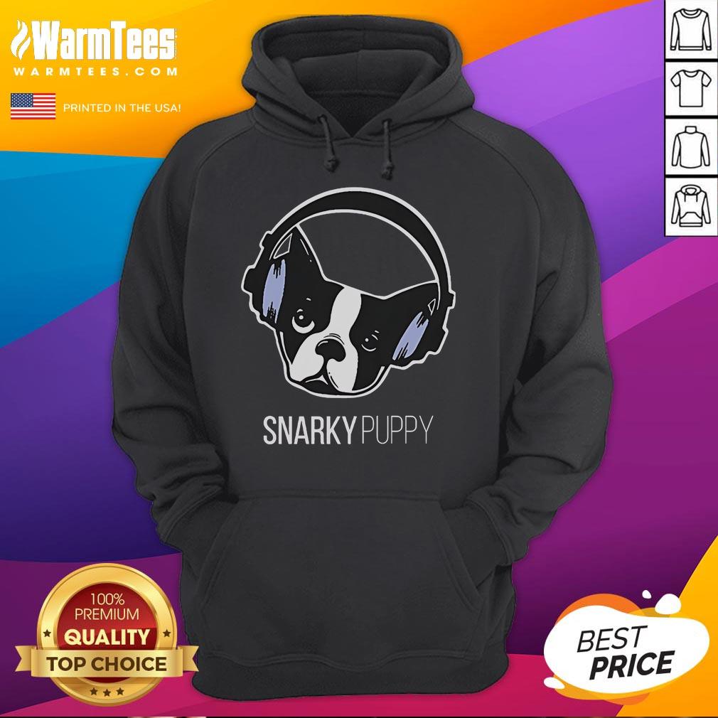 Cute Snarky Puppy Dog Logo T-Shirt - Image 2