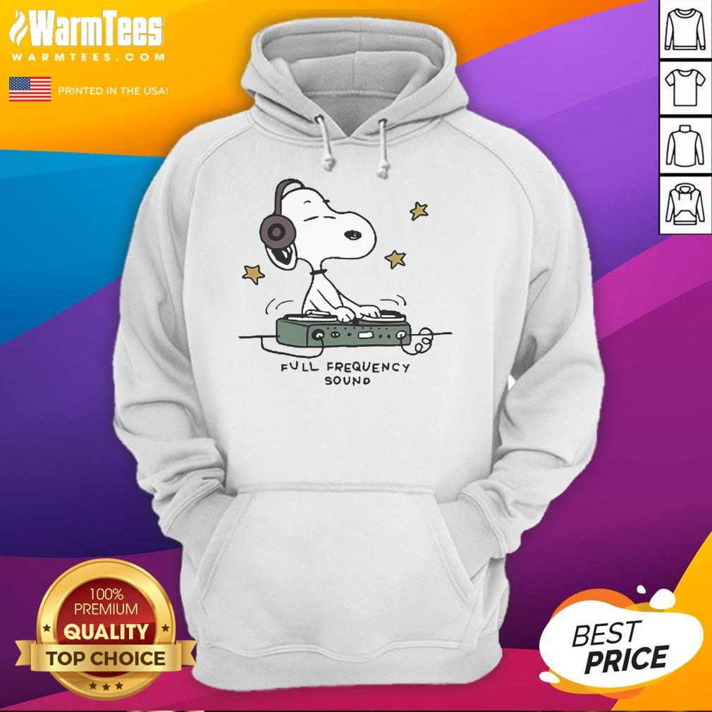 Cute Snoopy Full Frequency Sound T-Shirt - Image 2