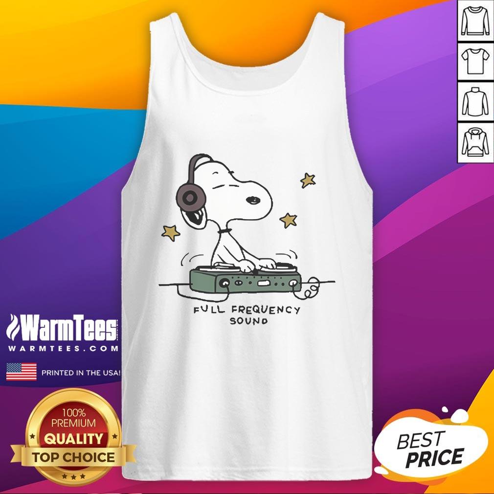 Cute Snoopy Full Frequency Sound T-Shirt - Image 4
