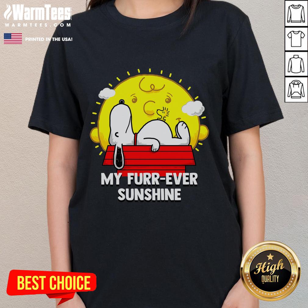 Cute Snoopy Furr-Ever Sunshine T-Shirt - Image 3