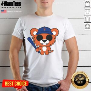 Cute Spuffies Lion Mascot Let's Go Mets T-Shirt