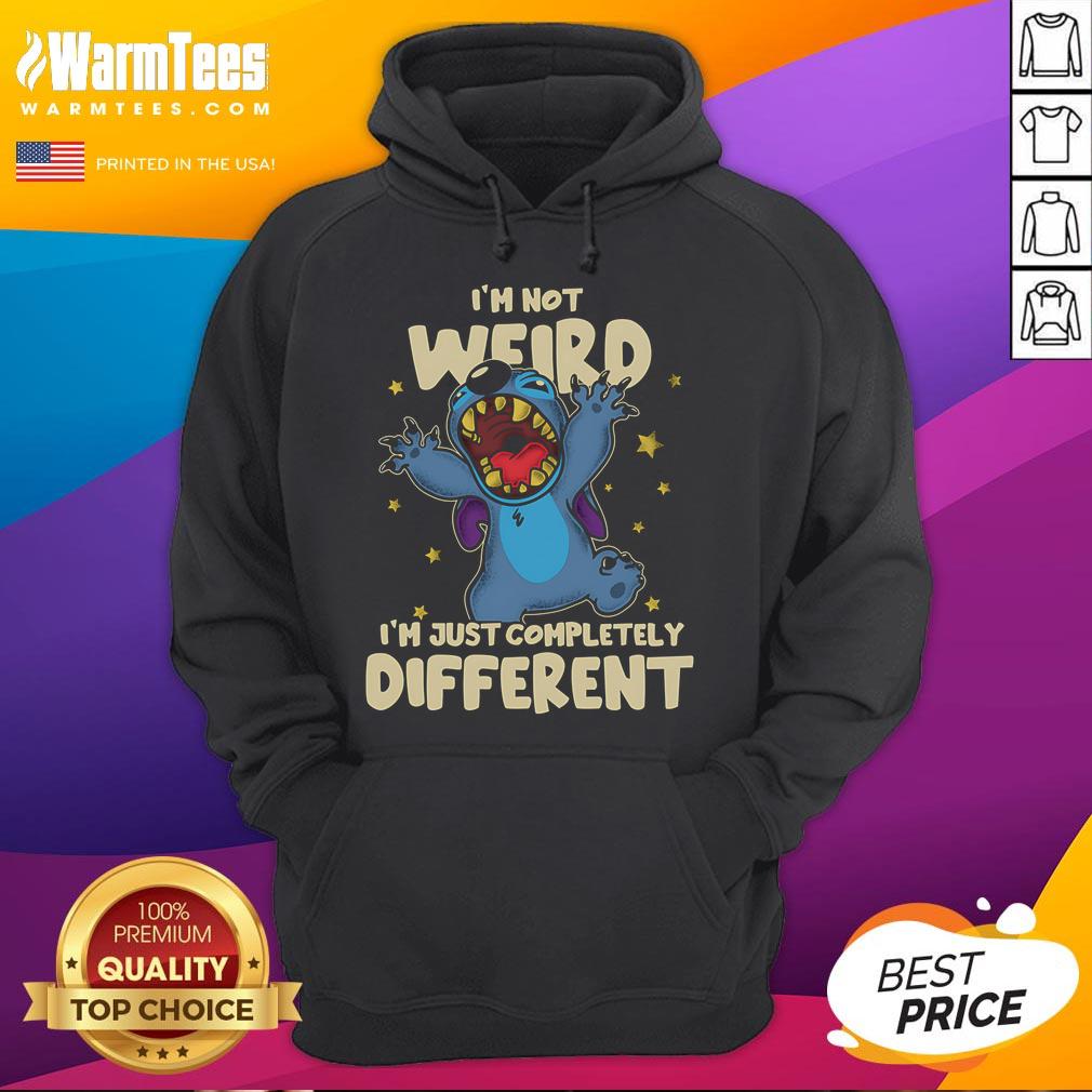 Cute Stitch I'm Not Weird I'm Just Completely Different T-Shirt - Image 2