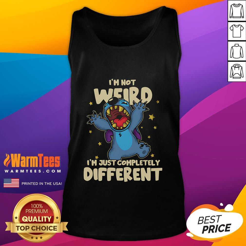 Cute Stitch I'm Not Weird I'm Just Completely Different T-Shirt - Image 4