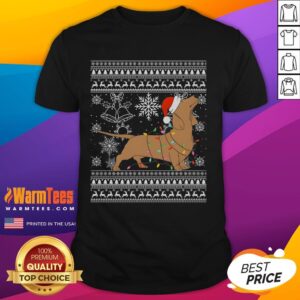 Cute Teckel Christmas Dachshund Dog T-Shirt