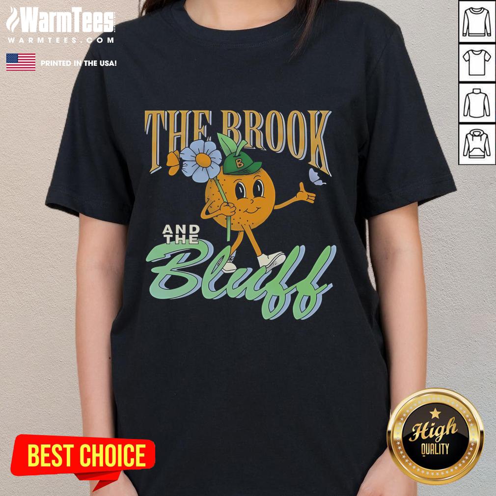 Cute The Brook & The Bluff Tangerine Mascot T-Shirt - Image 3