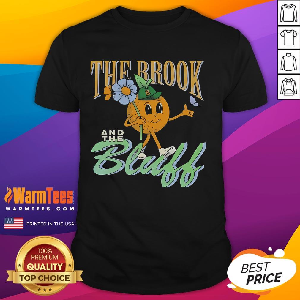 Cute The Brook & The Bluff Tangerine Mascot T-Shirt