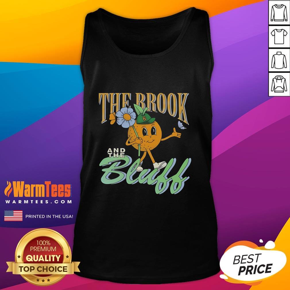 Cute The Brook & The Bluff Tangerine Mascot T-Shirt - Image 4