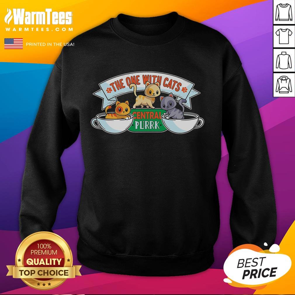 Cute The One With Cats T-Shirt - Image 5